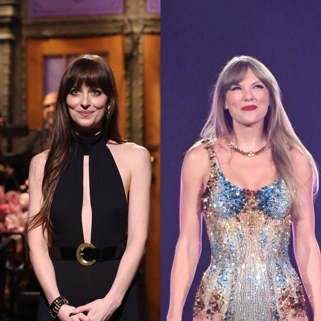 How Dakota Johnson Honored Taylor Swift on SNL